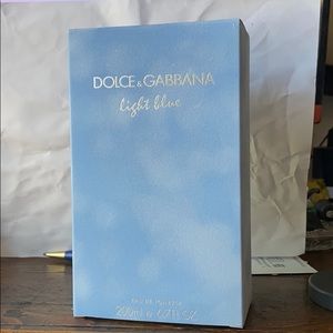 Authentic dolce and Gabbana light blue box only